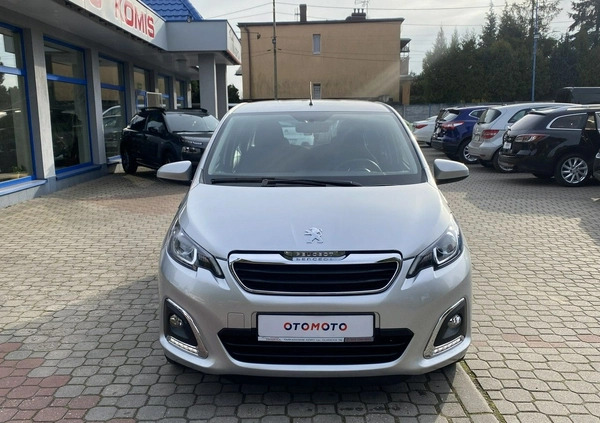 Peugeot 108 cena 35900 przebieg: 34000, rok produkcji 2018 z Byczyna małe 497
